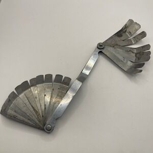 Matco Tools FG-275 Bent Feeler Gauge Set SAE Metric Offset Blades USA SEE PHOTOS